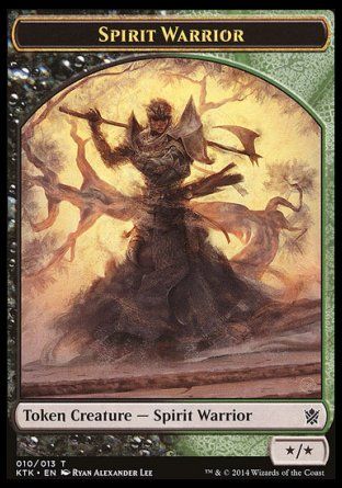 Spirit Warrior (Khans of Tarkir) Trading Card