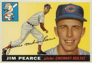 Jim Pearce 1955 Topps #170 Sports Card