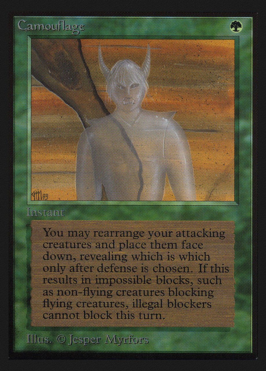 Camouflage (Collector's Edition) Trading Card