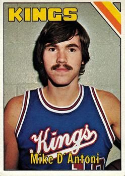 Mike D'Antoni 1975 Topps #176 Sports Card