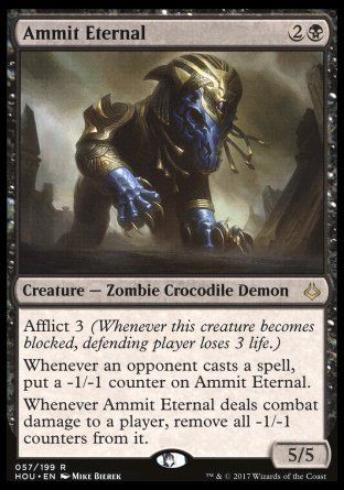 Ammit Eternal (Hour of Devastation) Trading Card