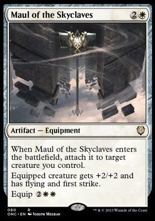 Maul of the Skyclaves (Phyrexia: All Will Be One Commander Decks) Trading Card