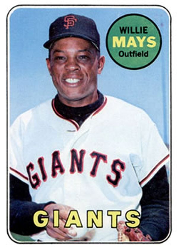 Willie Mays 1969 Topps #190
