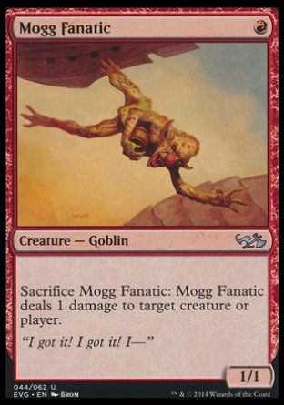 Mogg Fanatic (Duel Decks : Anthology) Trading Card