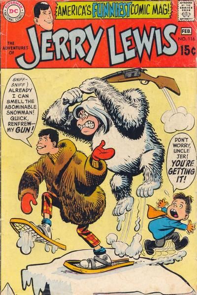Adventures of Jerry Lewis #116 Comic