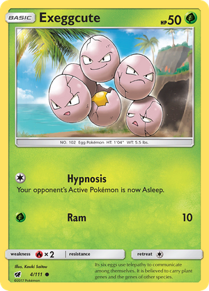 Exeggcute (4/111) - Crimson Invasion