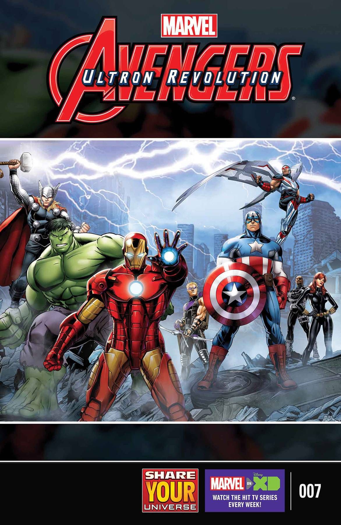 Marvel Universe Avengers: Ultron Revolution #7 Comic