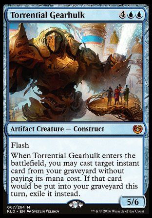 Torrential Gearhulk (Kaladesh) Trading Card