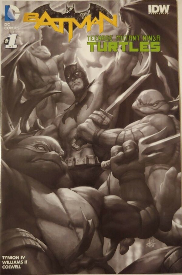 Batman/Teenage Mutant Ninja Turtles #1 (Conquest Comics Sketch Variant)