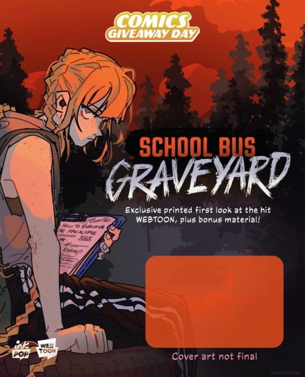 Comics Giveaway Day 2026: School Bus Graveyard #1 Comic