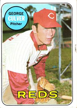 George Culver 1969 Topps #635 Sports Card