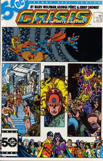 Crisis on Infinite Earths #11 Comic