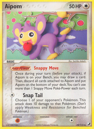 Aipom (34/115) - Unseen Forces