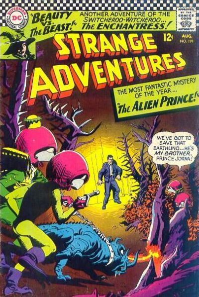 Strange Adventures #191 Comic
