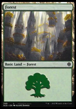 Forest (Starter Commander Decks) Trading Card