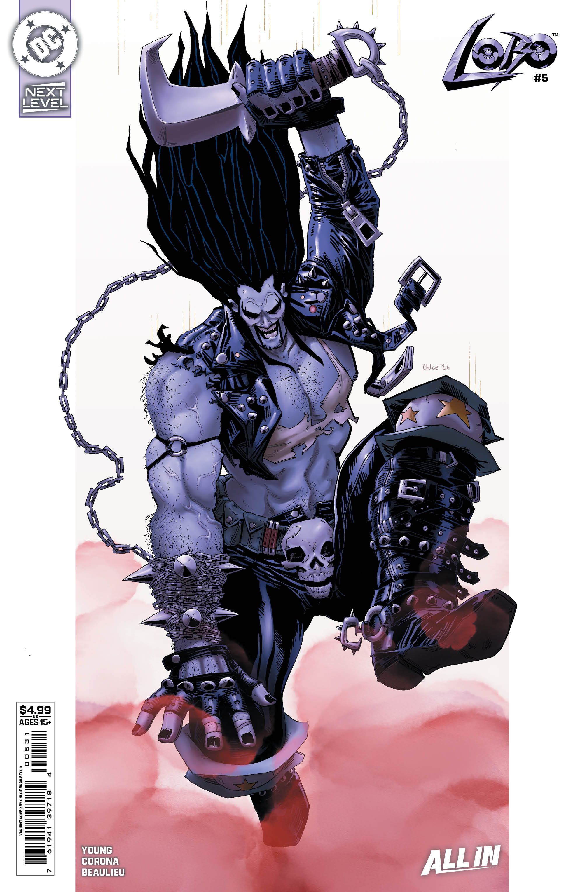 Lobo #5 (Cvr C Chloe Brailsford Card Stock Variant) Comic