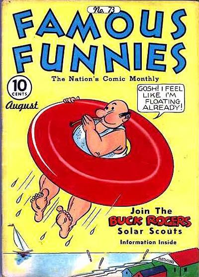 Famous Funnies #73 Comic
