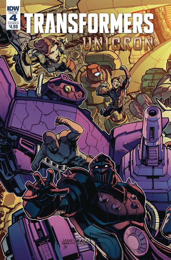 Transformers Unicron #4 (Cover B Raiz)