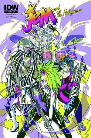 Jem &amp; The Holograms #1 (Plugged-In Edition) (3rd Printing)