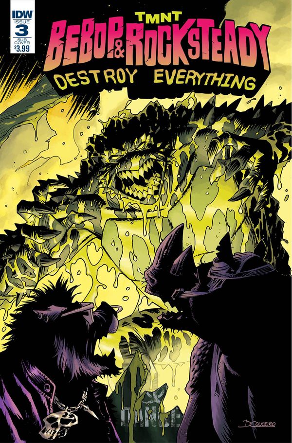 Teenage Mutant Ninja Turtles: Bebop & Rocksteady Destroy Everything #3 (Sub Variant)