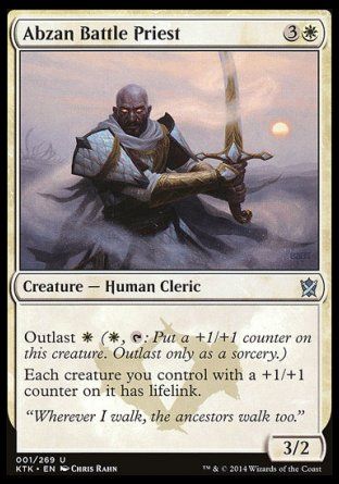 Abzan Battle Priest (Khans of Tarkir) Trading Card