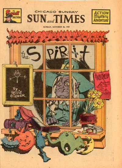 Spirit Section #10/26/1947 Comic