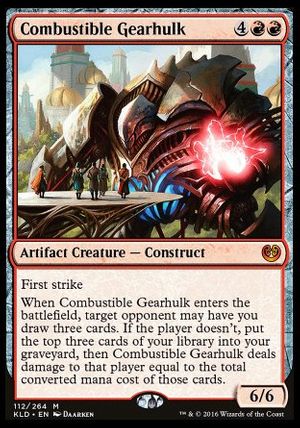 Combustible Gearhulk (Kaladesh)