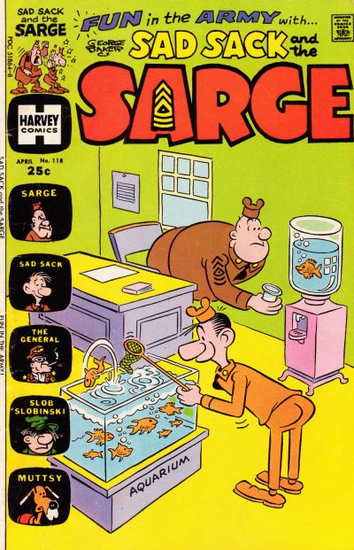 Sad Sack And The Sarge #118 Comic