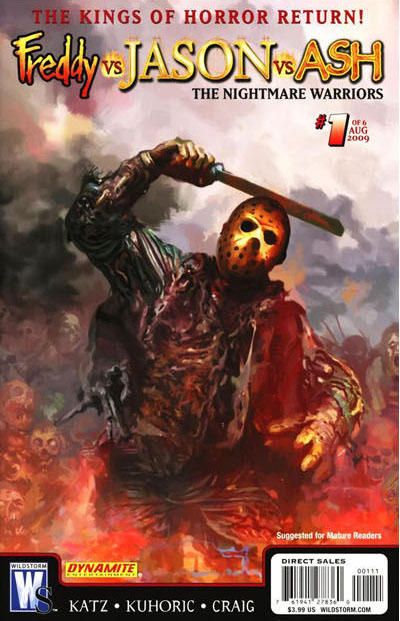 Freddy Vs. Jason Vs. Ash: The Nightmare Warriors Comic