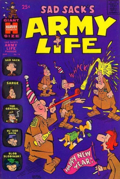 Sad Sack's Army Life Parade #16 Comic
