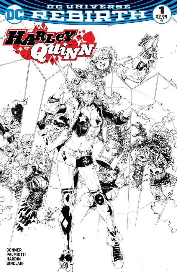 Harley Quinn #1 (Scorpion Comics Sketch Edition)