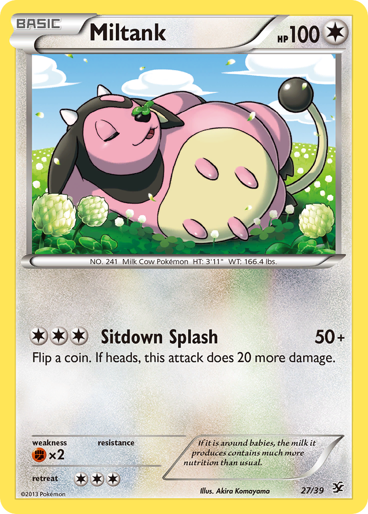 Miltank (27/39) - Kalos Starter Set Pokémon Card