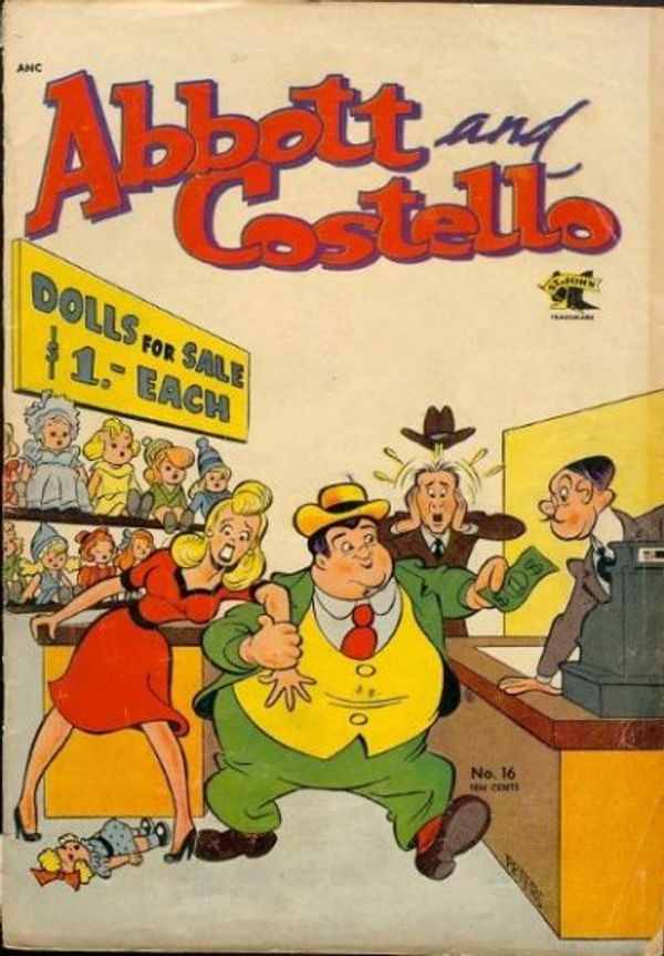 Abbott and Costello Comics #16