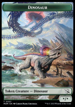 Dinosaur (March of the Machine) Trading Card