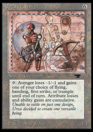 Urza's Avenger (Antiquities) Trading Card