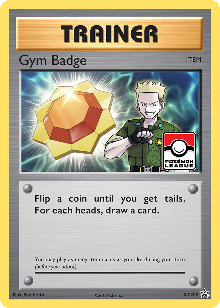 Gym Badge (Trainer: Item) (XY205) - XY Black Star Promos Pokémon Card