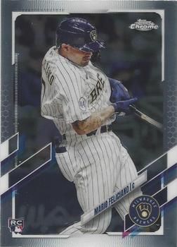 Mario Feliciano 2021 Topps Chrome Update Baseball #USC43 Sports Card