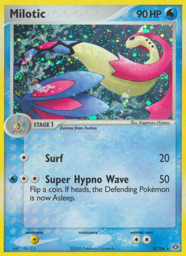 Milotic (8/106) - Emerald Pokémon Card