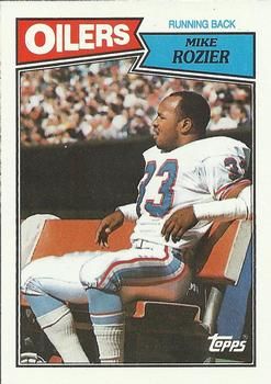 Mike Rozier 1987 Topps #308 Sports Card