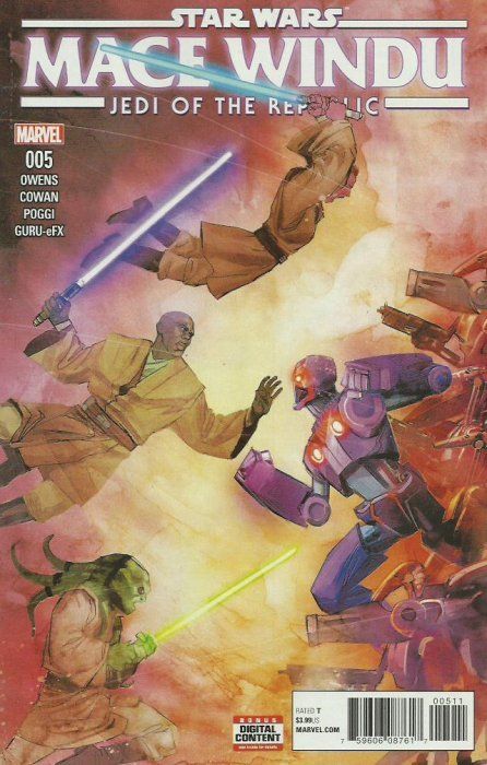 Star Wars: Jedi of the Republic - Mace Windu #5 Comic