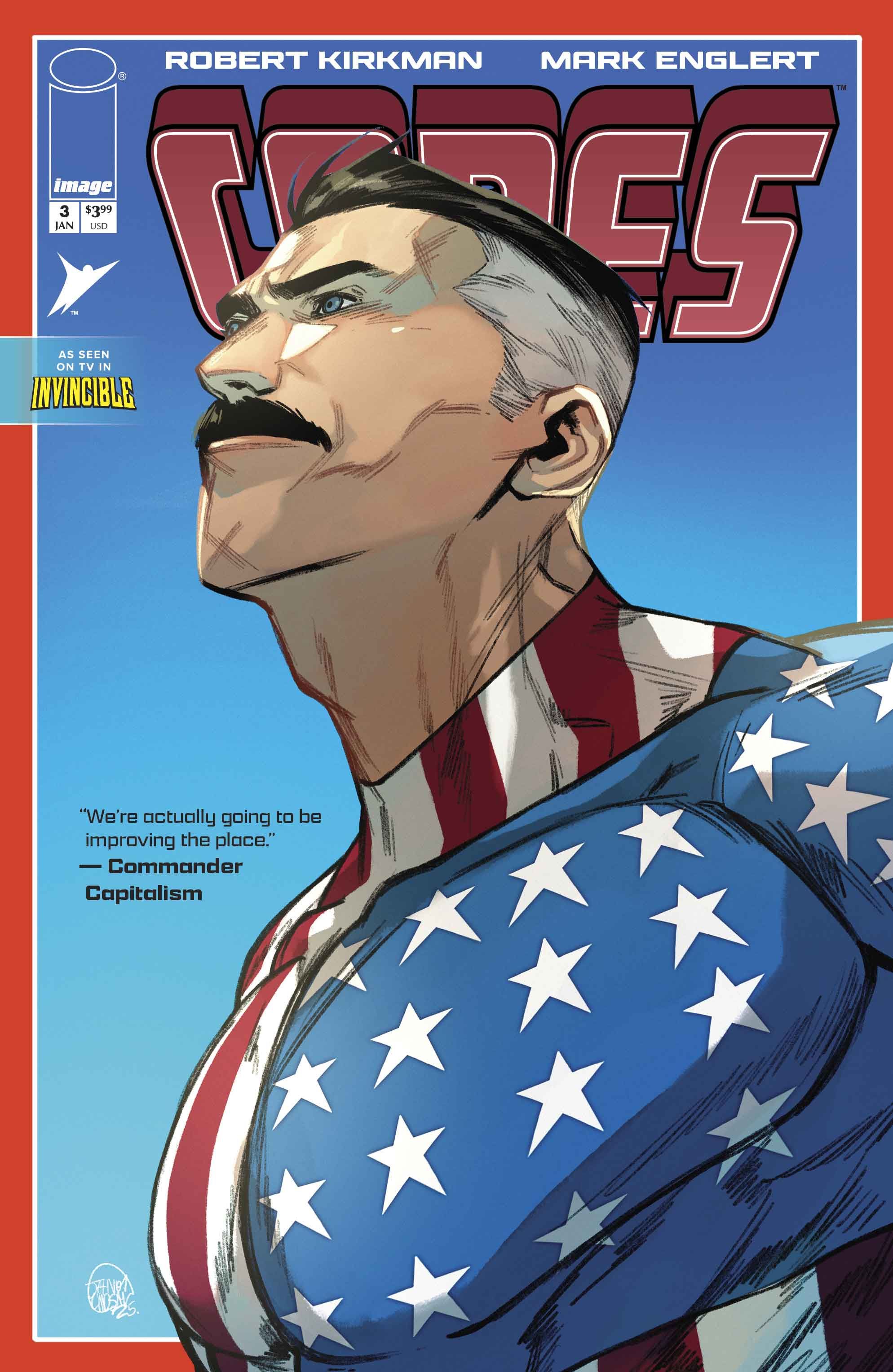 Invincible Universe Capes #3 (Cvr D Inc 1:25 Jahnoy Lindsay Variant) Comic