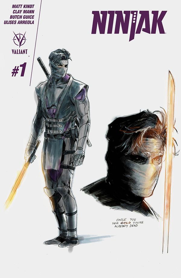 Ninjak #1 (Cover G 20 Copy Cover Character Des)