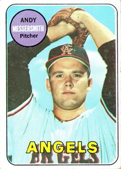 Andy Messersmith 1969 Topps #296 Sports Card