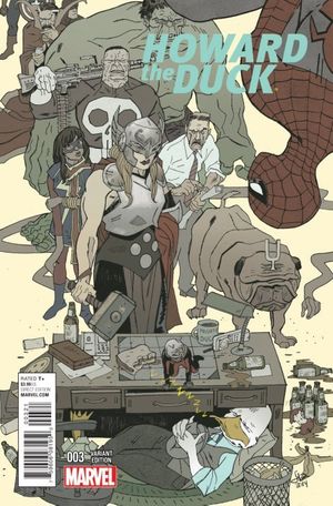 Howard The Duck #3 (Latour Variant)