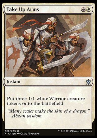 Take Up Arms (Khans of Tarkir) Trading Card