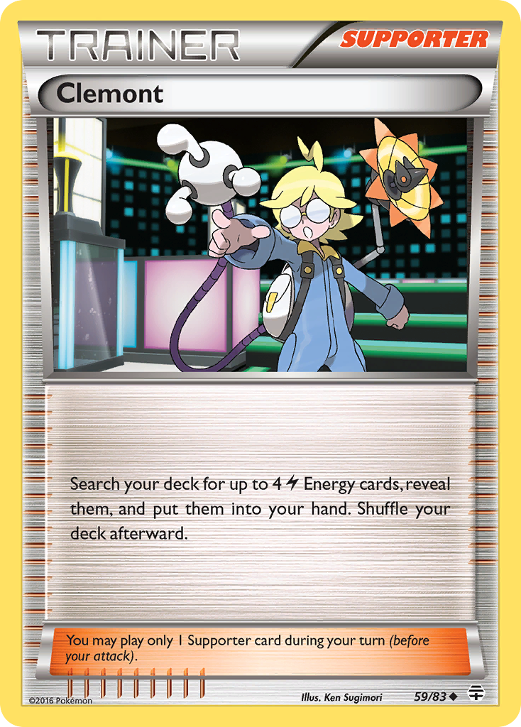 Clemont (Trainer: Supporter) (59/83) - Generations Pokémon Card