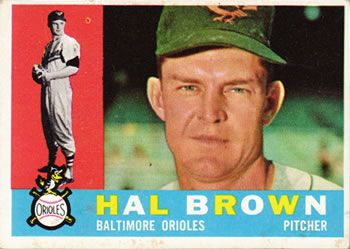 Hal Brown 1960 Topps #89 Sports Card