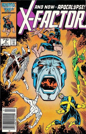 X-Factor #6 (Newsstand Edition)