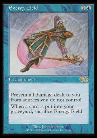 Energy Field (Urza's Saga) Trading Card