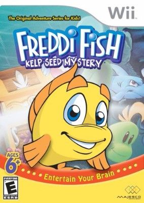 Freddi Fish Kelp Seed Mystery Video Game